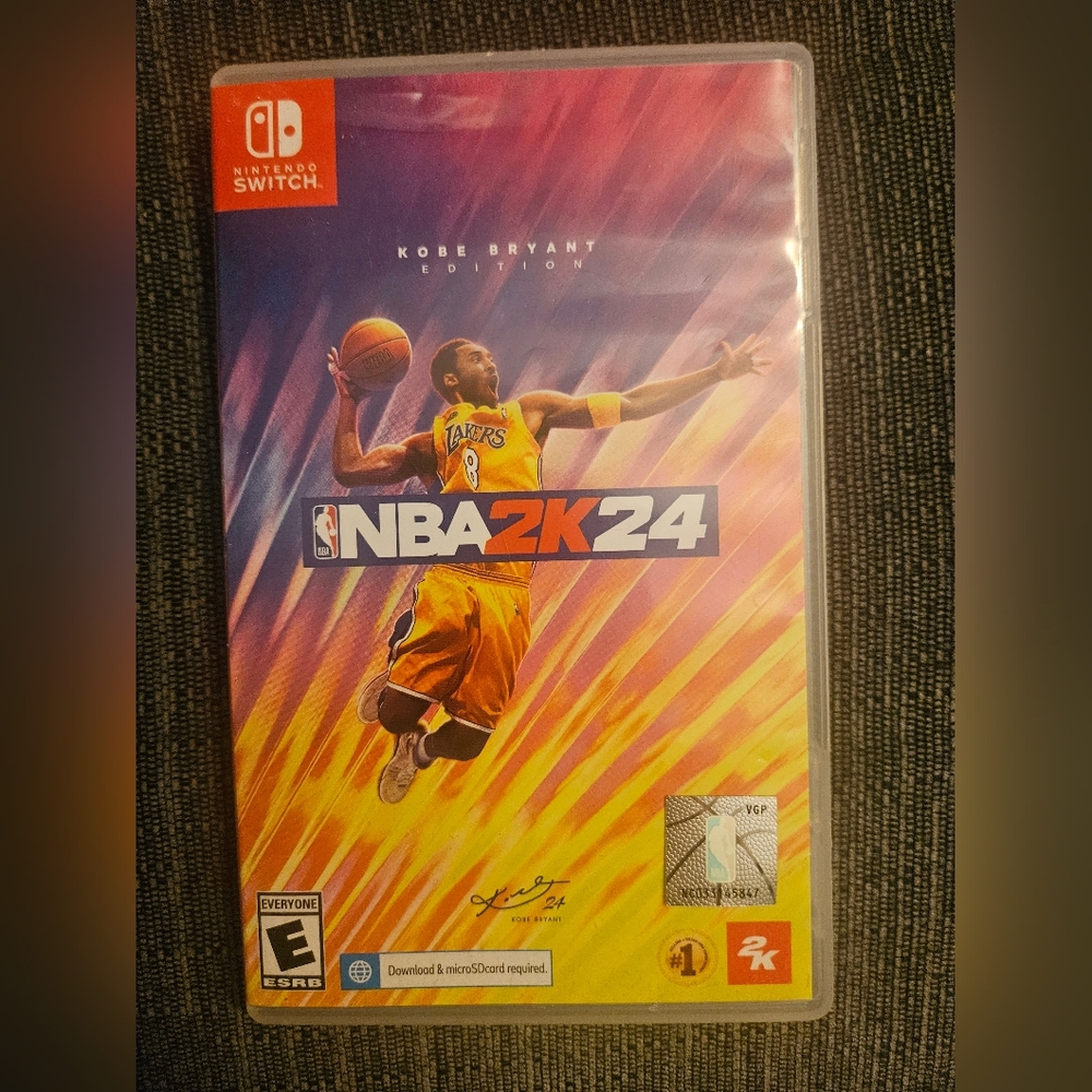 Nintendo NBA 2K24 Kobe Bryant Edition - Orange and Purple